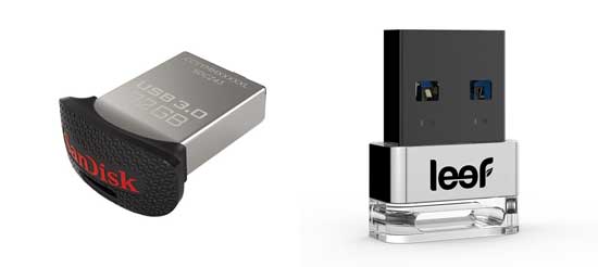 SanDisk Ultra Fit (SDCZ43) -vs- Leef USB 3.0 – Pretzel Logix