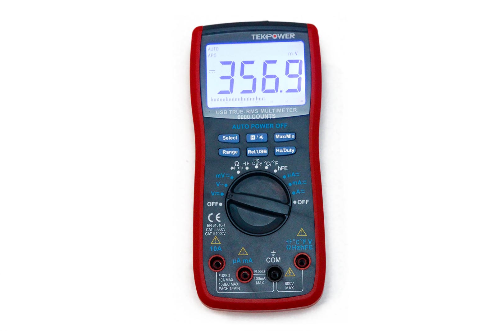  Etekcity Digital Multimeter Voltmeter Tester TRMS 6000 Counts