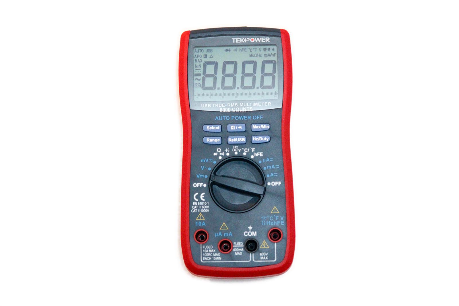 Digital Multimeter TRMS 6000 Counts Voltmeter Auto-Ranging Fast Accura –  AutoMaximizer